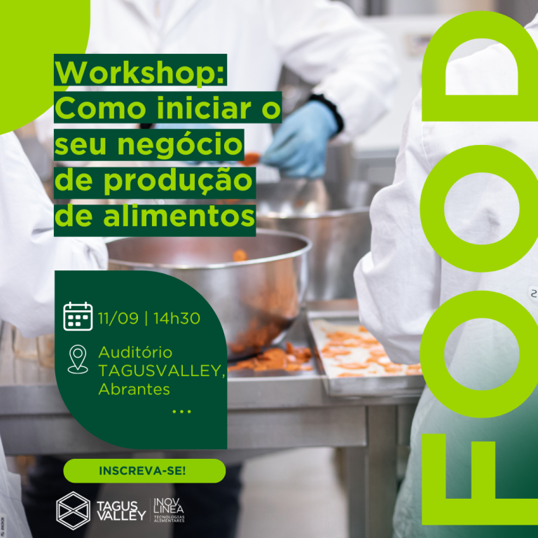 IMAGEM SITE Workshop Como iniciar o seu negócio de produção de alimentos IMAGEM SITE Workshop Como iniciar o seu negócio de produção de alimentos